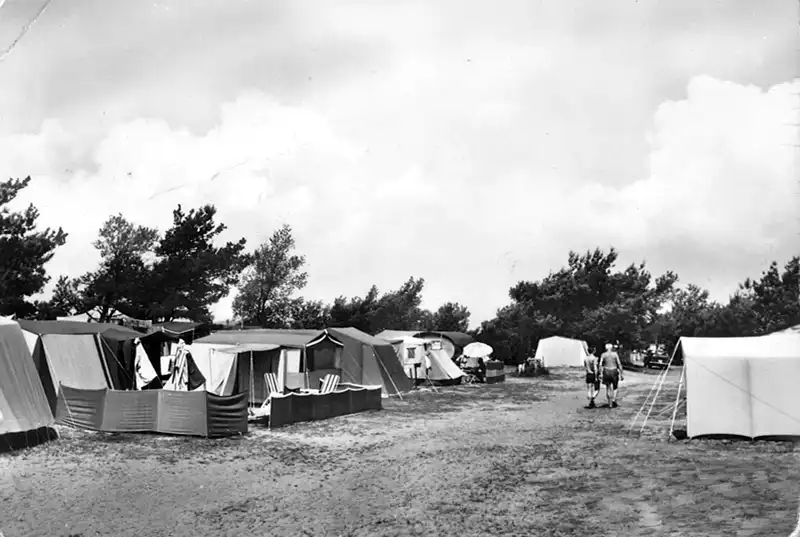 Campingplatz Thiessow in den 70er Jahren